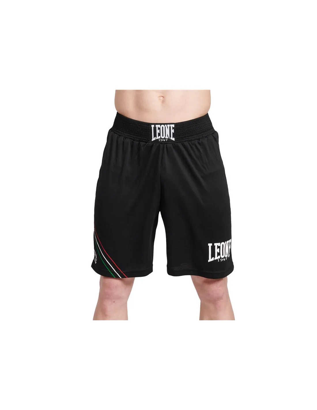 Pantalón de Boxeo Leone Flag Negro