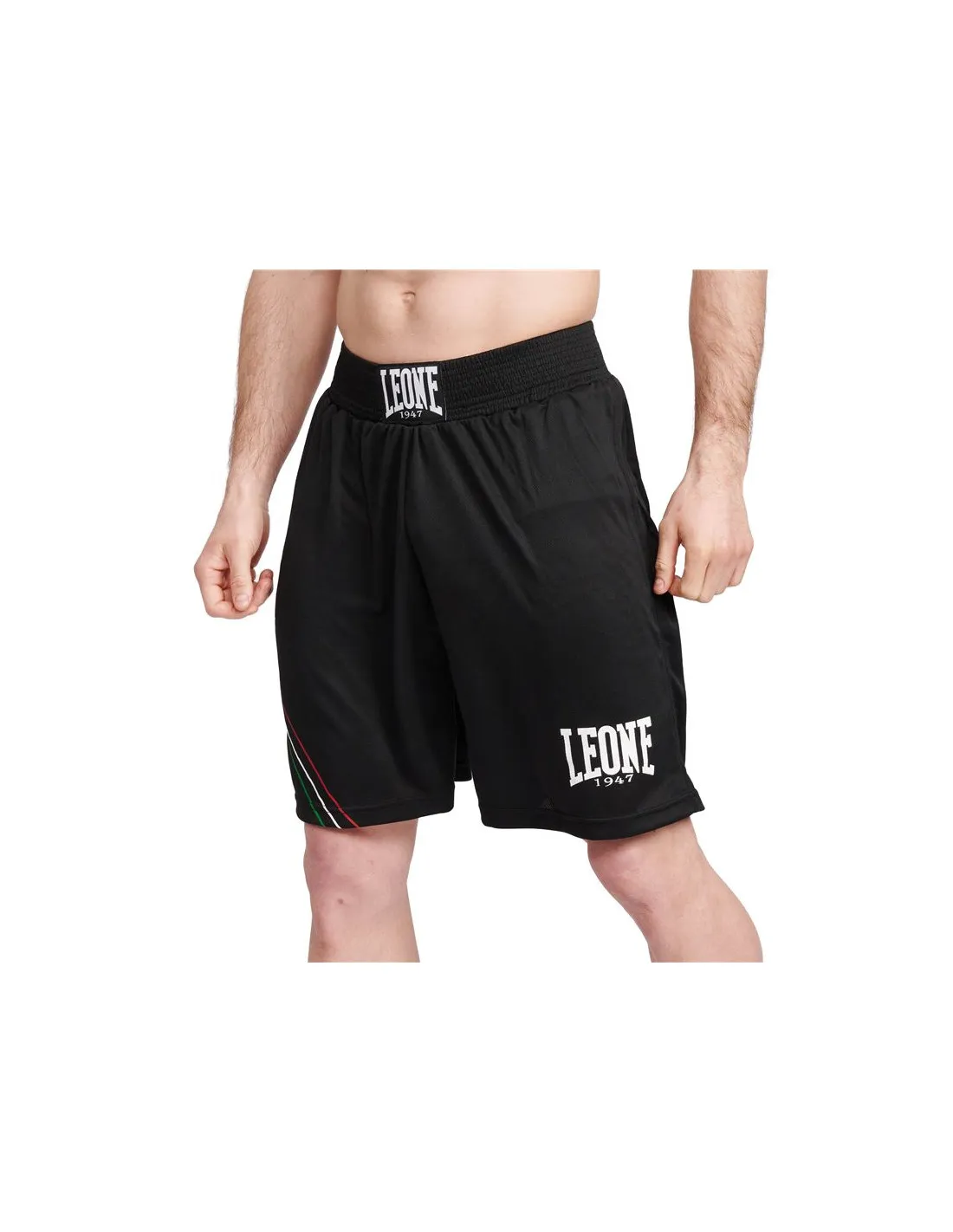 Pantalón de Boxeo Leone Flag Negro