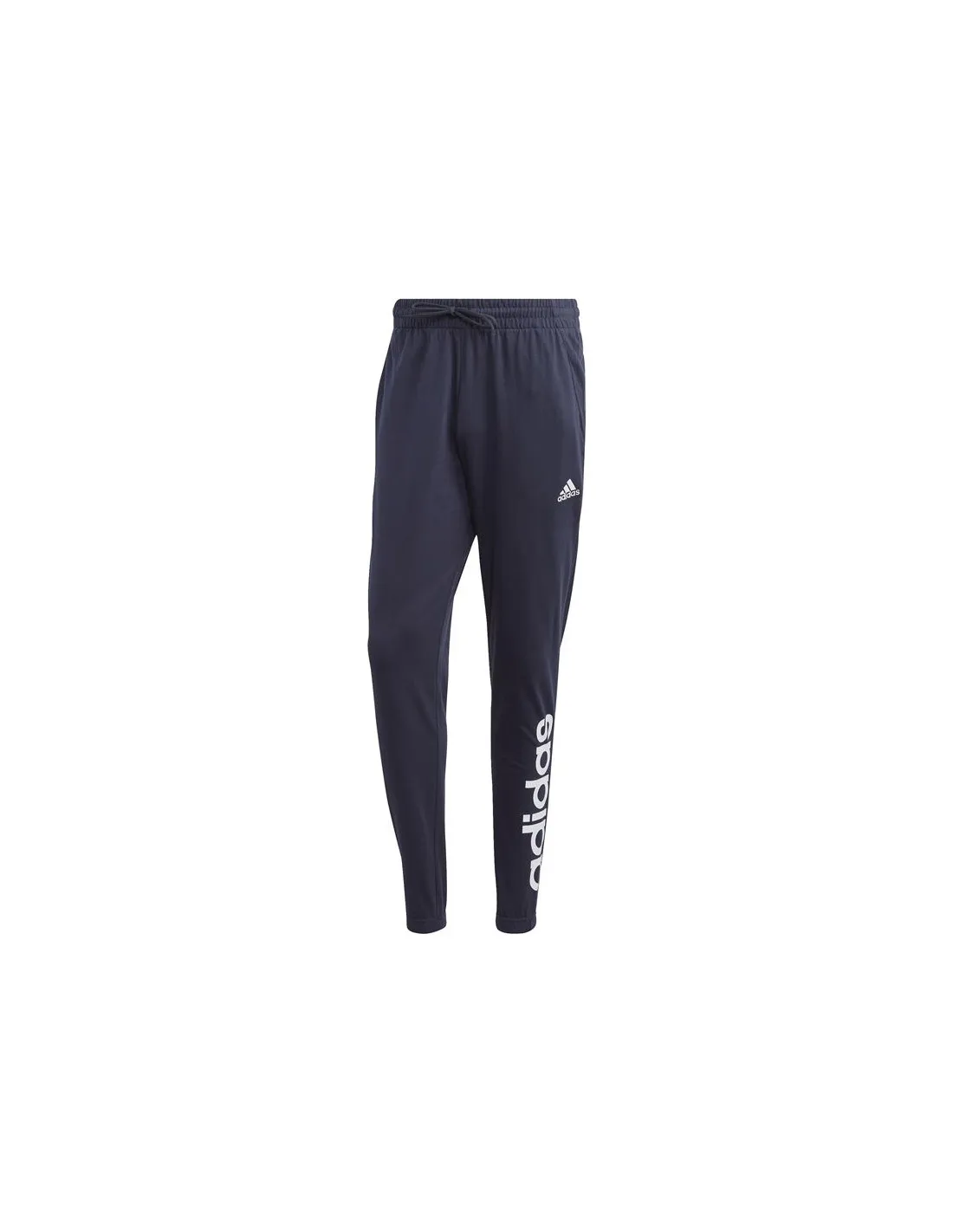 pantalón de Casual adidas Essentials Single Jersey Tapered Elasticized Cuff Logo hombre