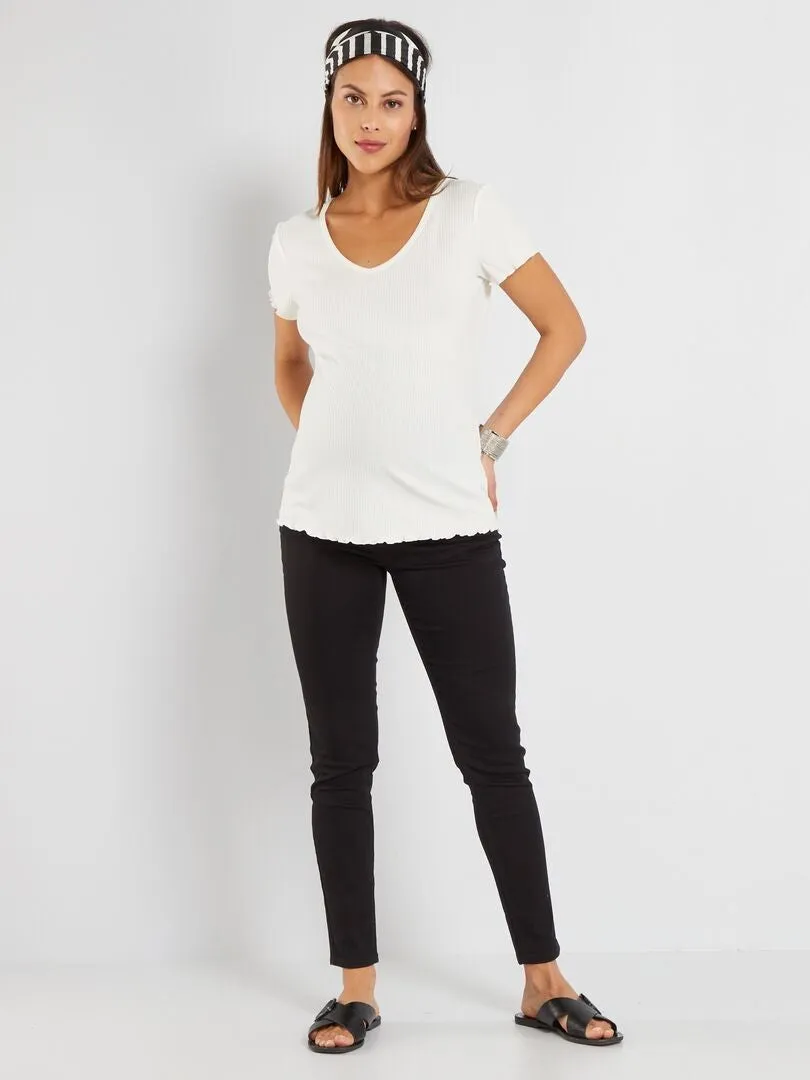 PANTALóN DE SARGA PREMAMá  NEGRO