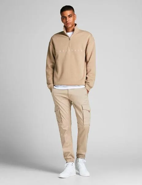 PANTALóN JACKJONES 'PAUL FLAKE 542 BEIGE