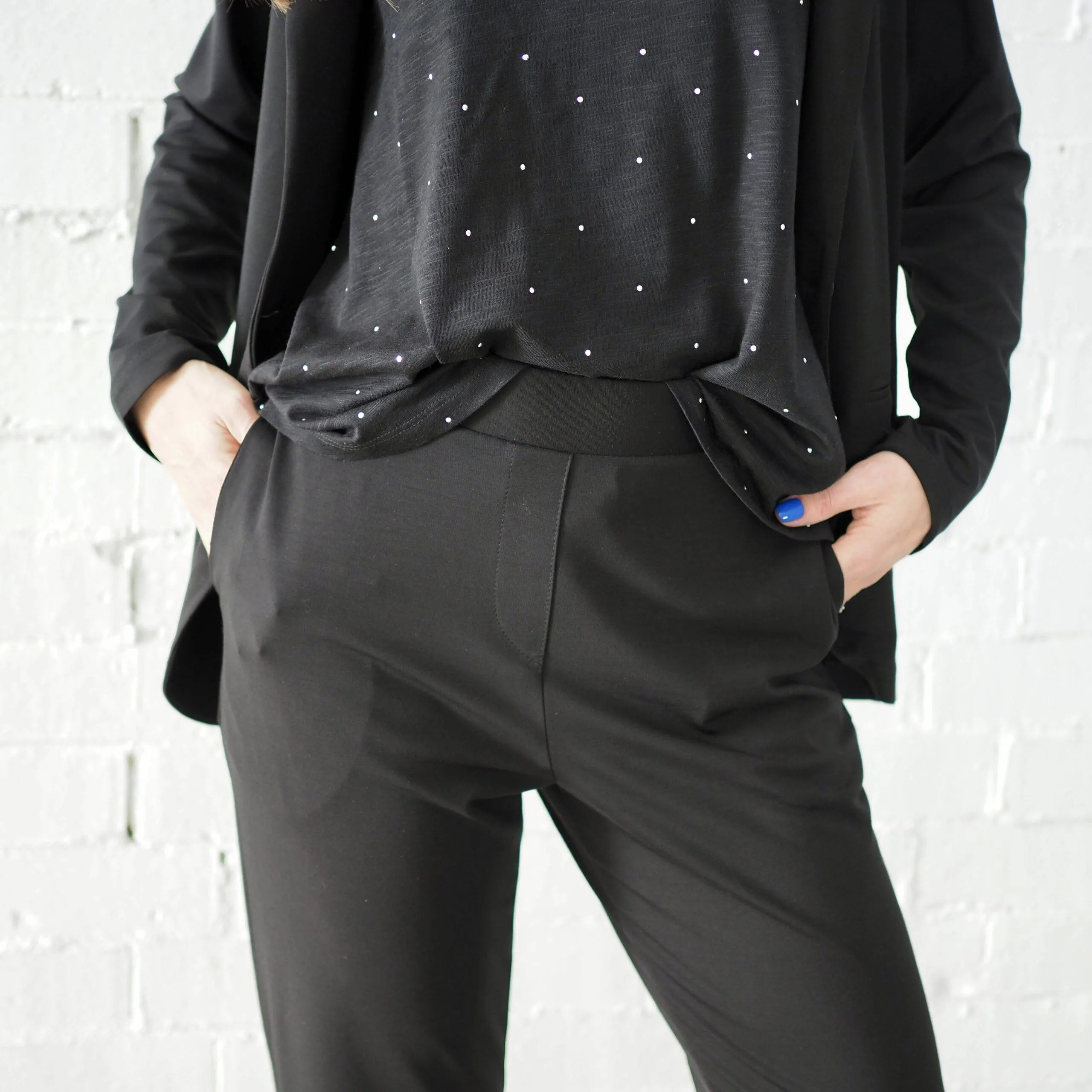 Pantalón Laia Laffaure Traje Negro