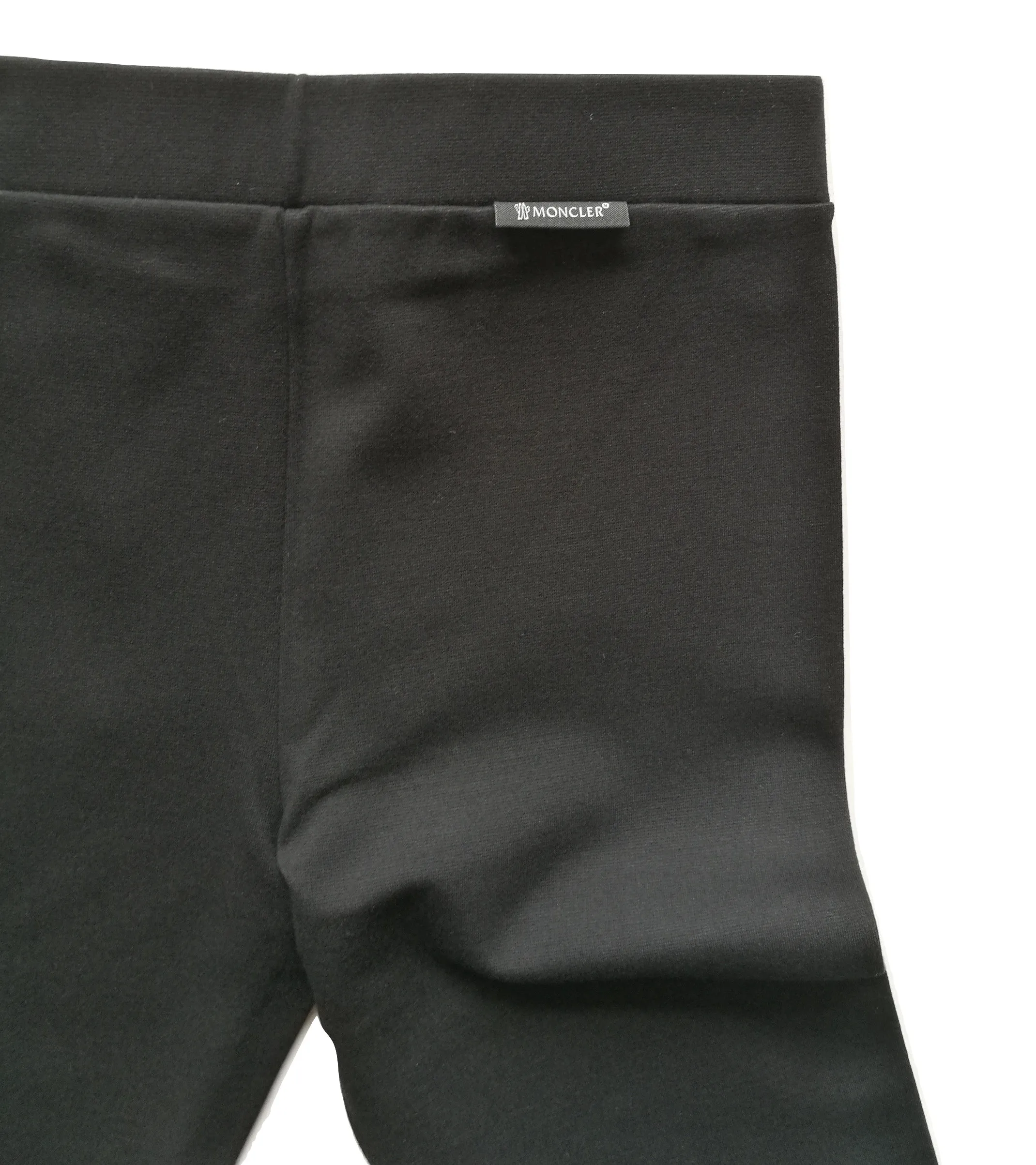 Pantalón leggings niña MONCLER junior 8H73010 negro y rosa