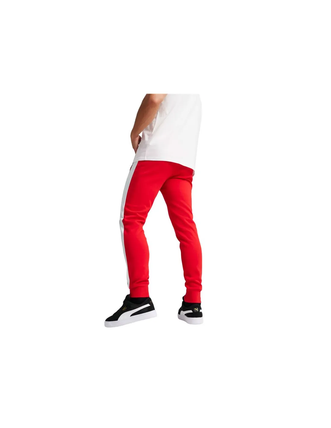 Pantalón Puma Ferrari Race Iconic Rojo Hombre