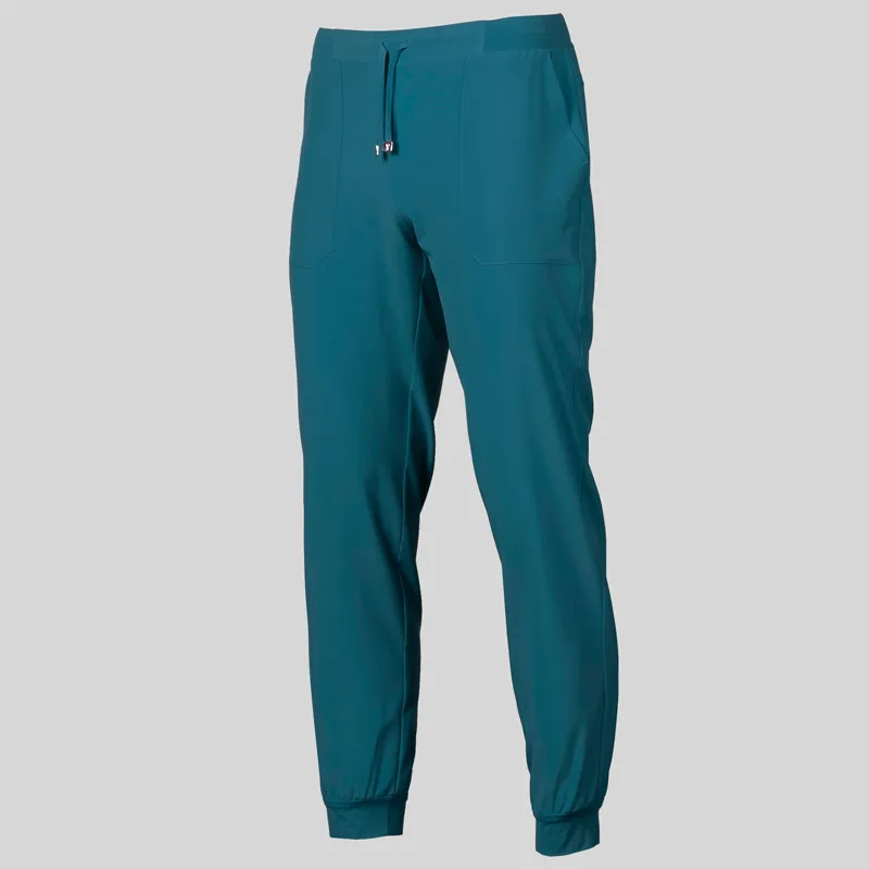 PANTALóN SANITARIO JOGGER VERDE PETRóLEO MICROFIBRA 360  GARY'S