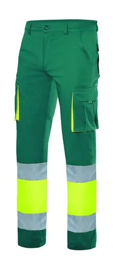 Pantalón stretch bicolor av Velilla 303002S