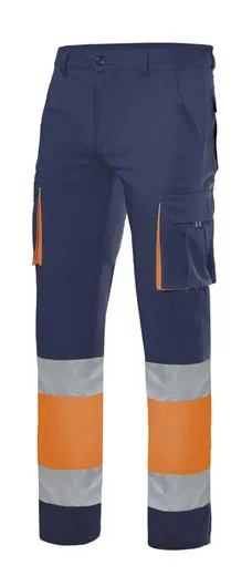 Pantalón stretch bicolor av Velilla 303002S