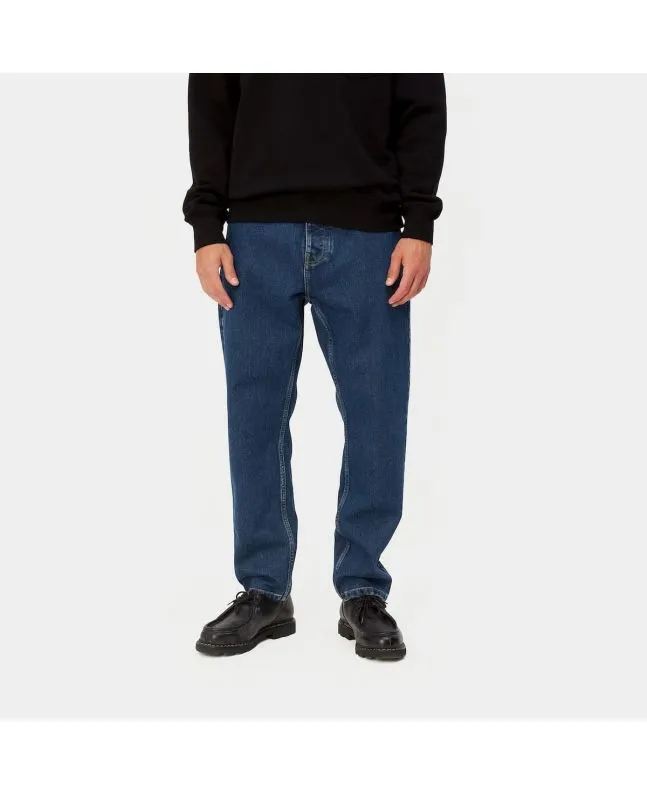 Pantalón Vaquero Carhartt WIP Newel Pant Azul (Stone Washed)