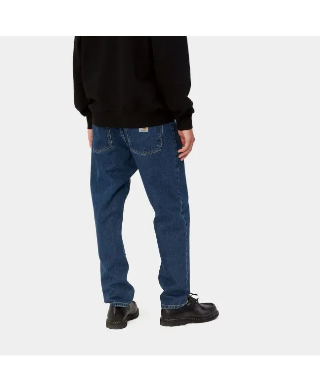 Pantalón Vaquero Carhartt WIP Newel Pant Azul (Stone Washed)