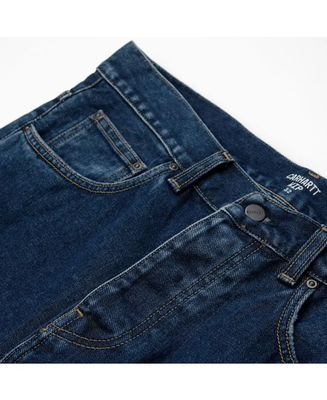 Pantalón Vaquero Carhartt WIP Newel Pant Azul (Stone Washed)