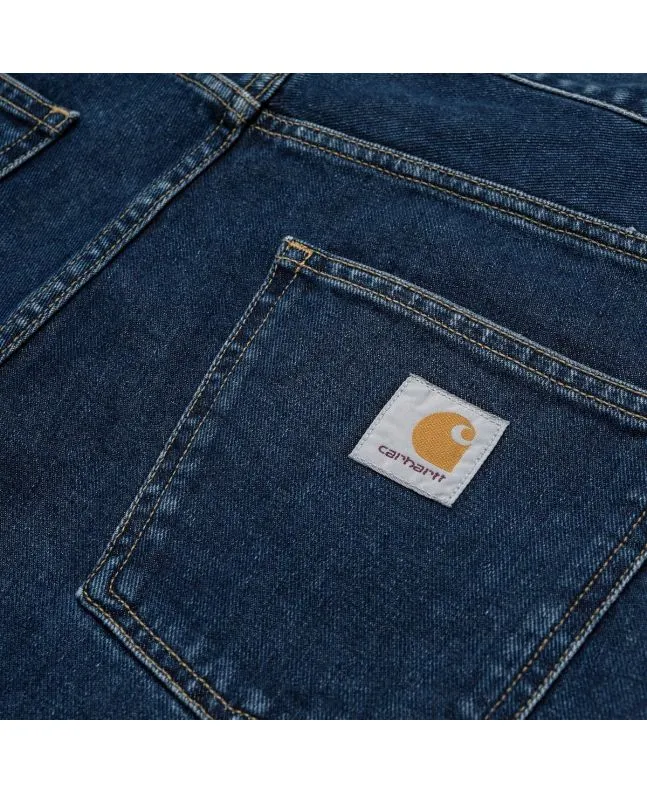 Pantalón Vaquero Carhartt WIP Newel Pant Azul (Stone Washed)