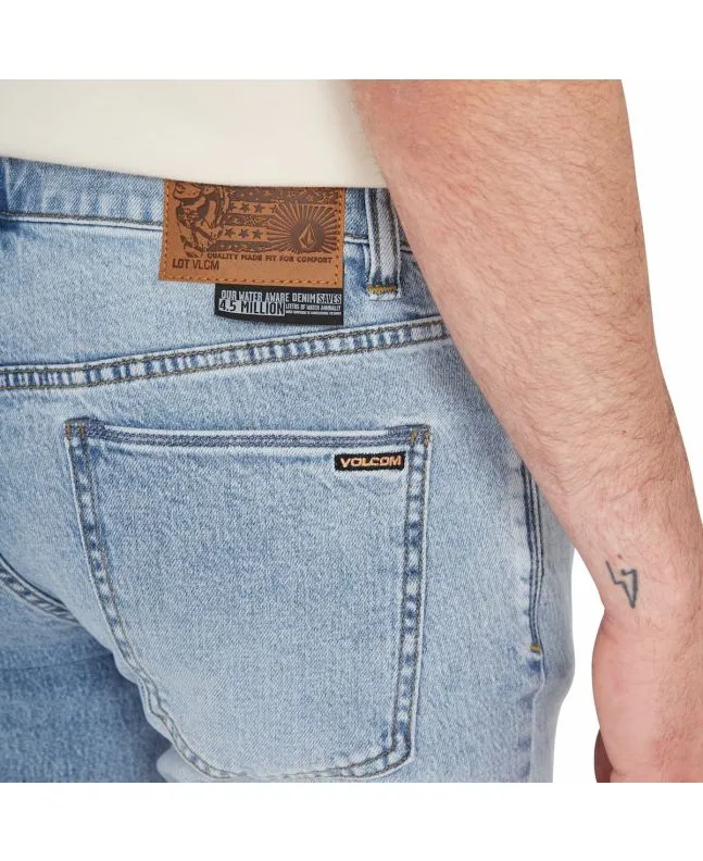 Pantalón Vaquero Volcom Vorta Denim Heavy Worn Faded