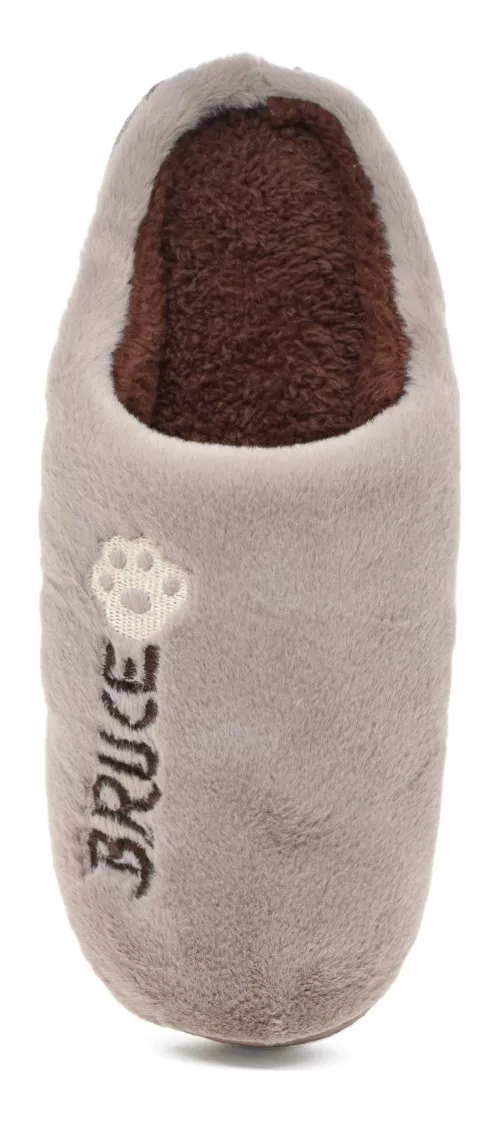 Pantufla Hombre Comoda Importada Cuero Abierta Bruce