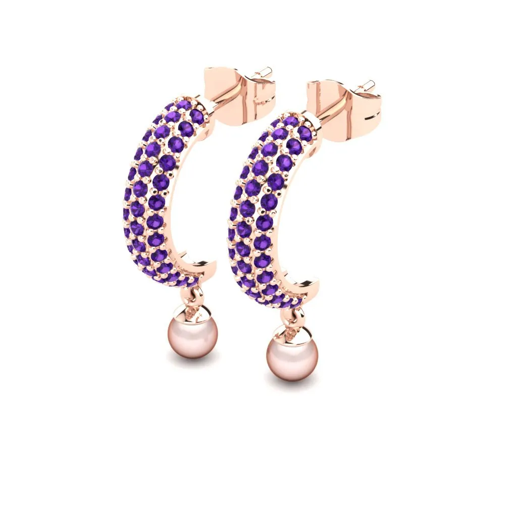 Pendiente de mujer Avery Ø4 mm