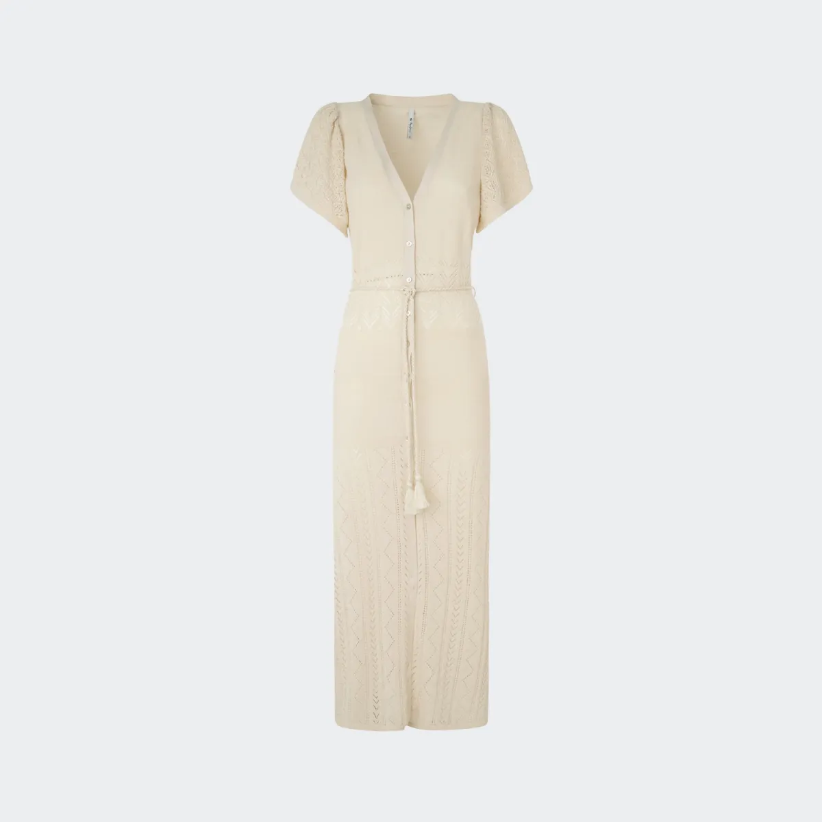 PEPE JEANS Vestido Pepe Jeans Blanco Roto