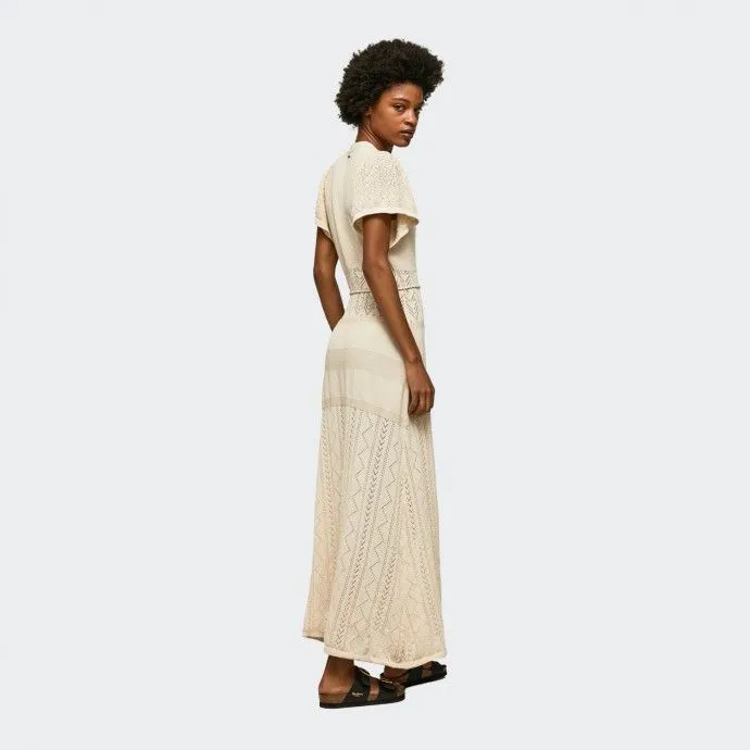 PEPE JEANS Vestido Pepe Jeans Blanco Roto
