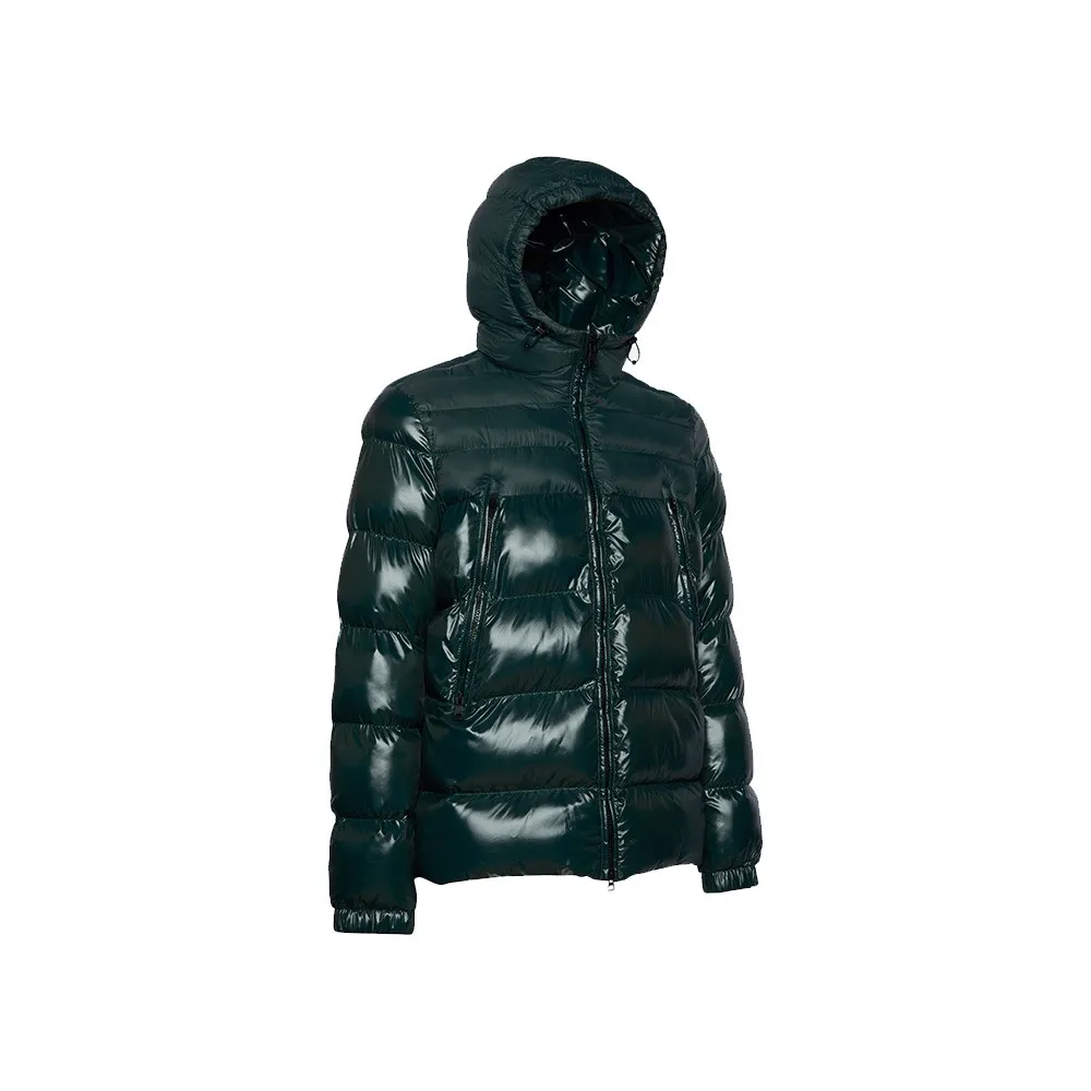 Plumón GEOX SILE HOOD M2628K Color Verde Oscuro