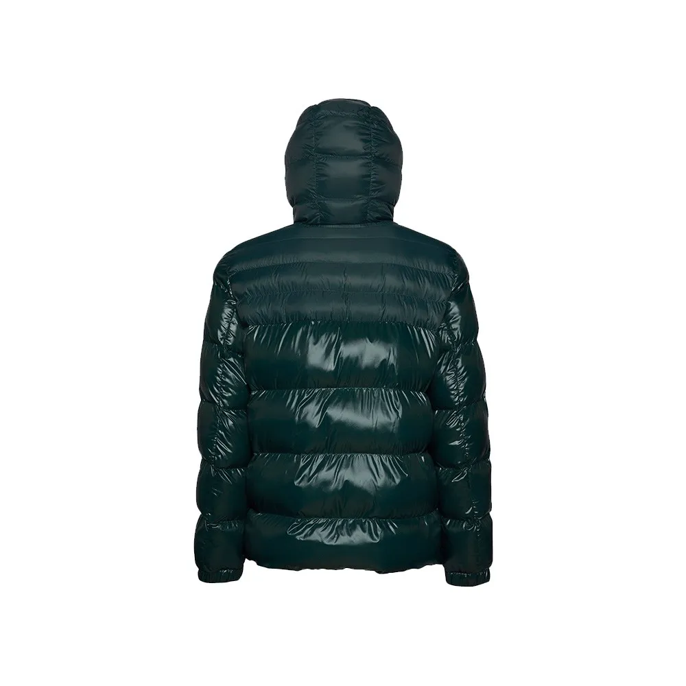 Plumón GEOX SILE HOOD M2628K Color Verde Oscuro