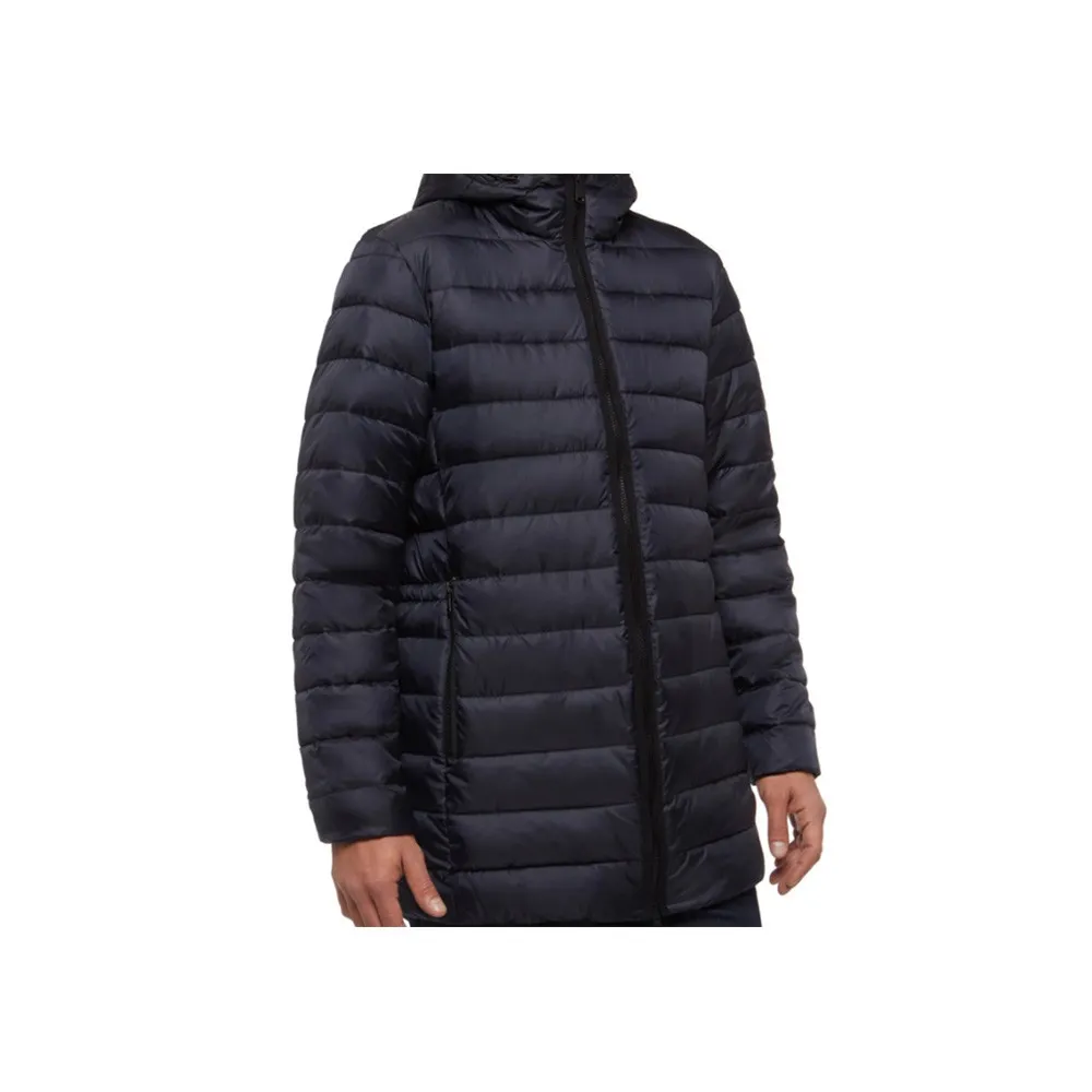 Plumón Largo GEOX M0429G DENNIE HOOD LONG Color Azul Marino
