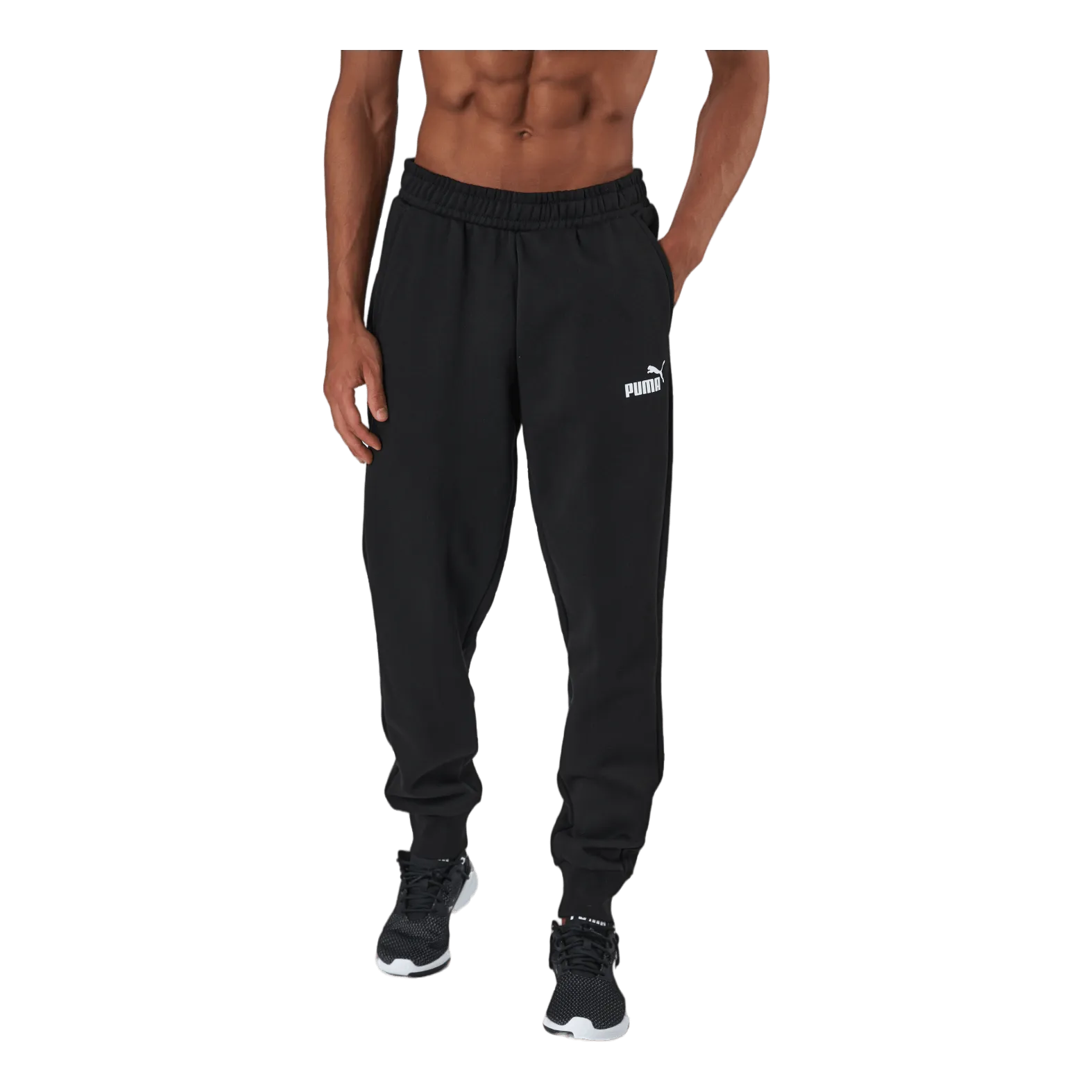 Puma Ess Logo Pants Fl Cl Puma Black