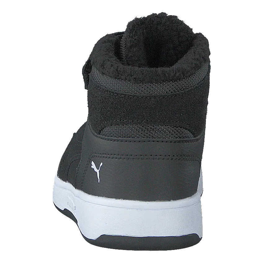 PUMA PUMA REBOUND LAYUP FUR SD V PS PUMA BLACKPUMA WHITE