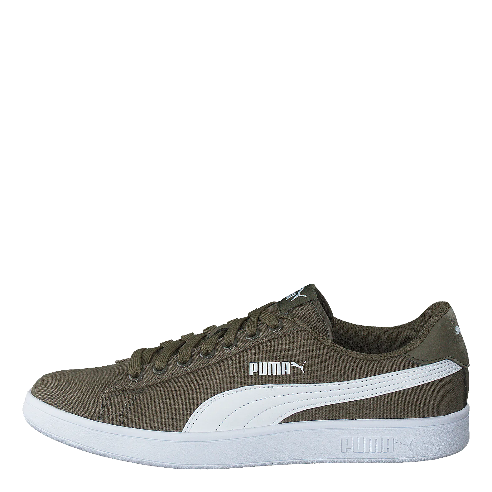 PUMA PUMA SMASH V2 CV PUMA OLIVEPUMA WHITE