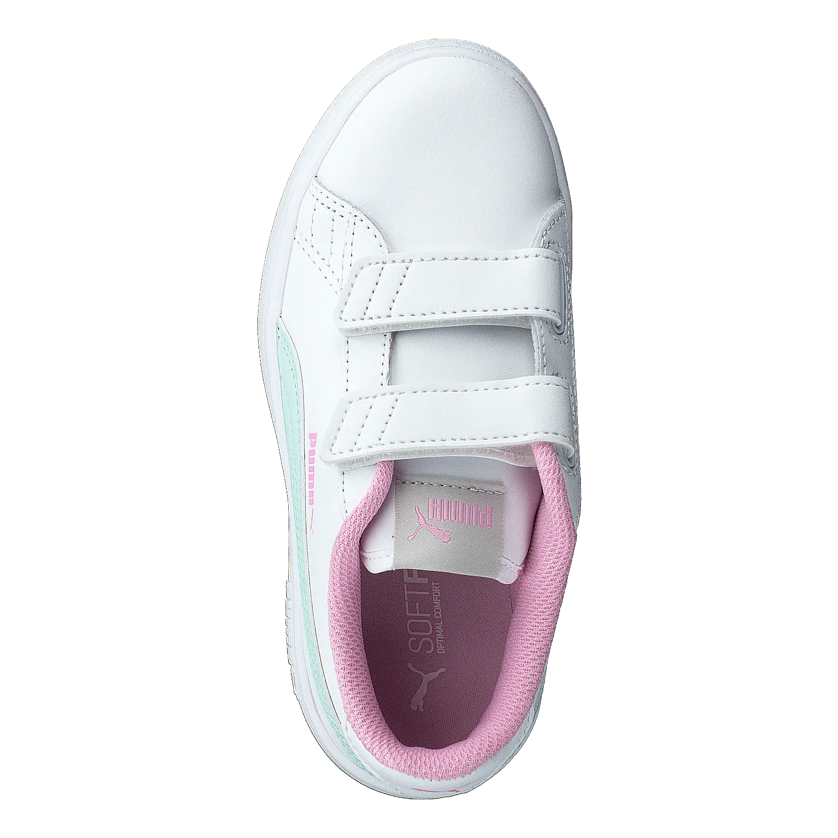 PUMA PUMA SMASH V2 L PS PUMA WHITEFAIR AQUAPALE PINK