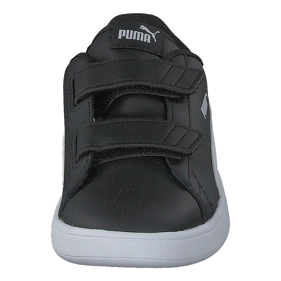 PUMA PUMA SMASH V2 L V PS PUMA BLACKPUMA WHITE