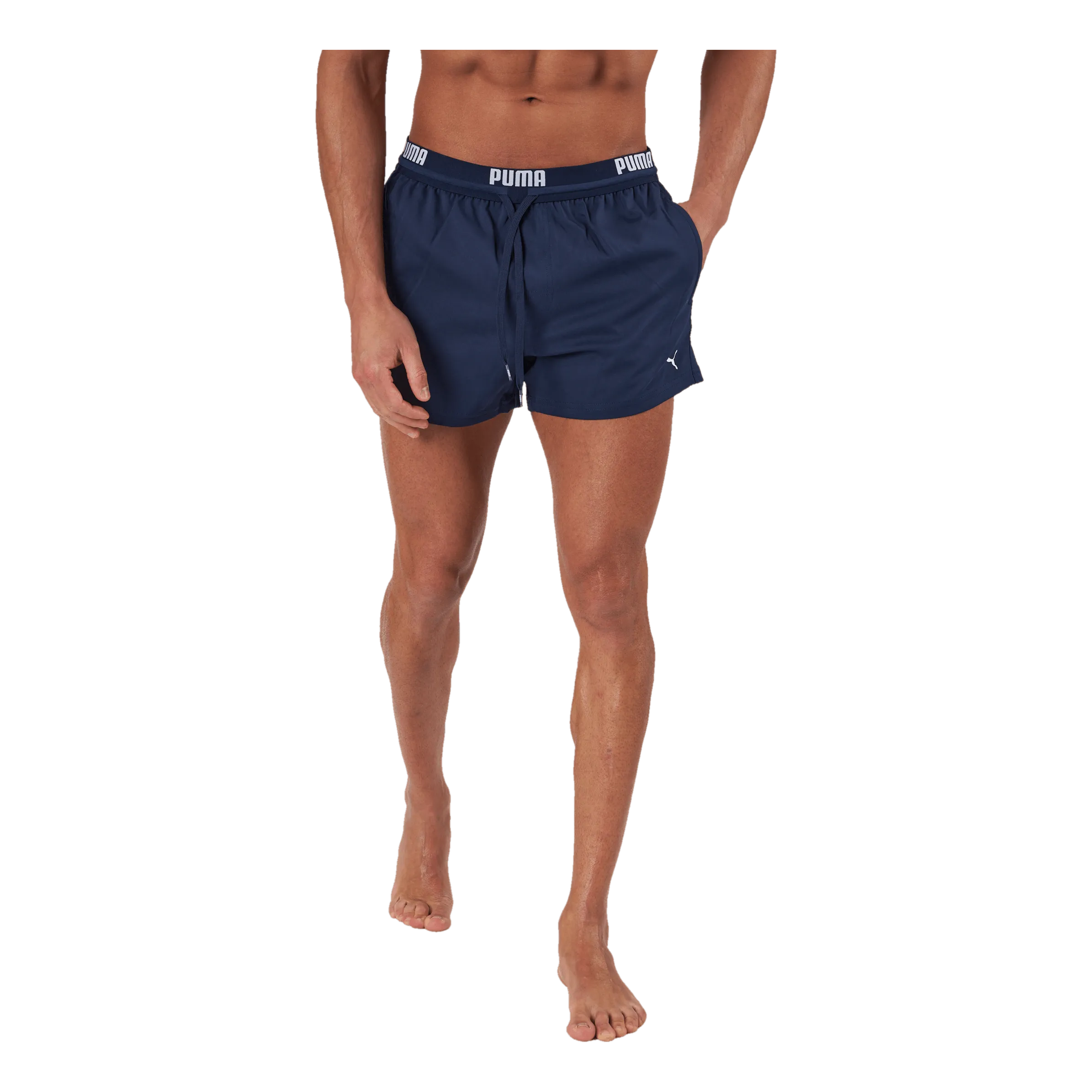 Puma Swim Men Logo Short Length Swi Navy