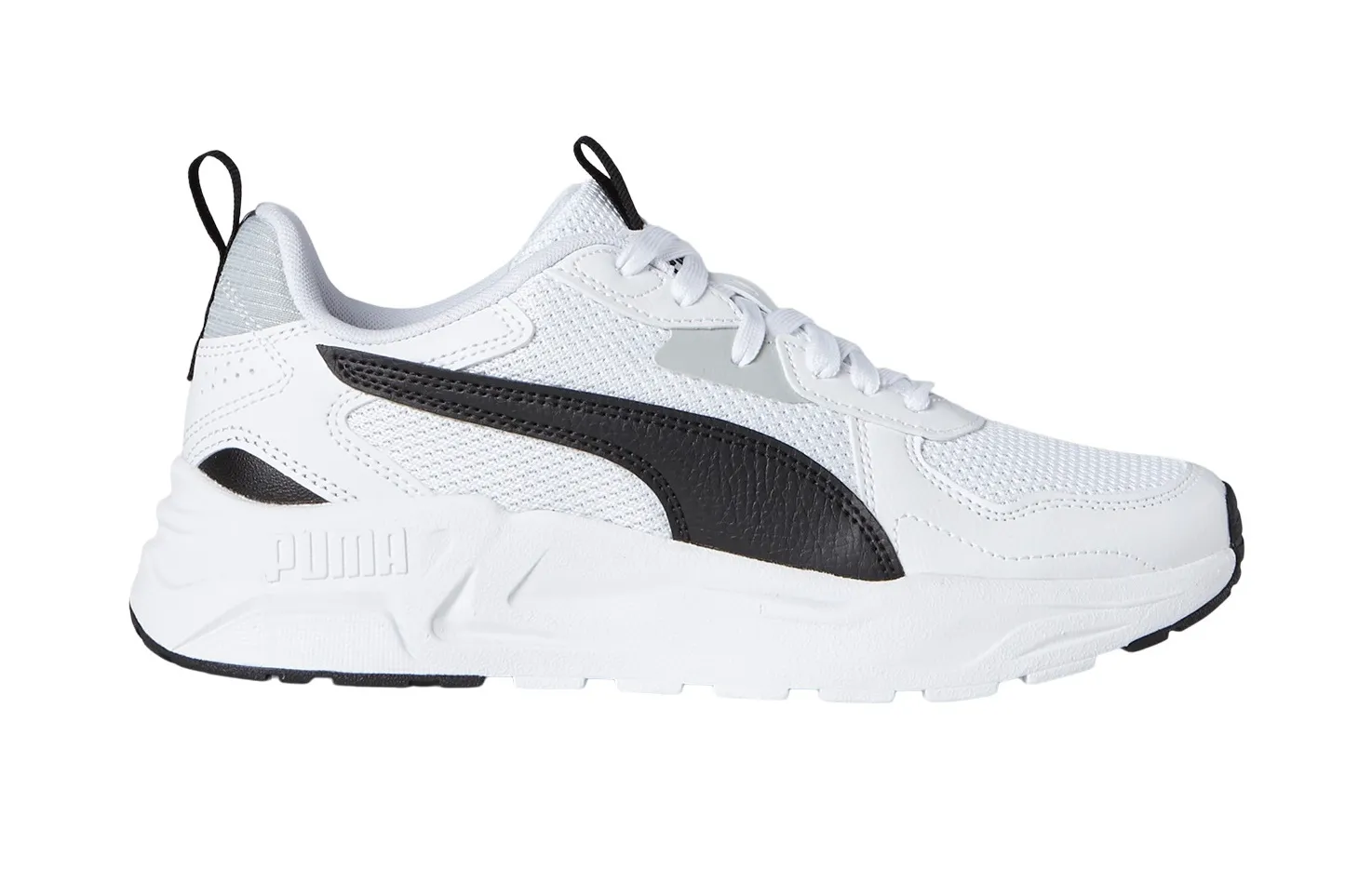PUMA TRINITY LITE JR "WHITEBLACK"
