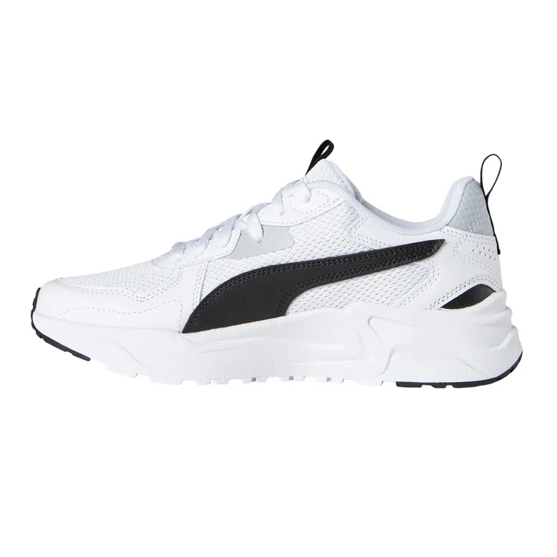 PUMA TRINITY LITE JR "WHITEBLACK"