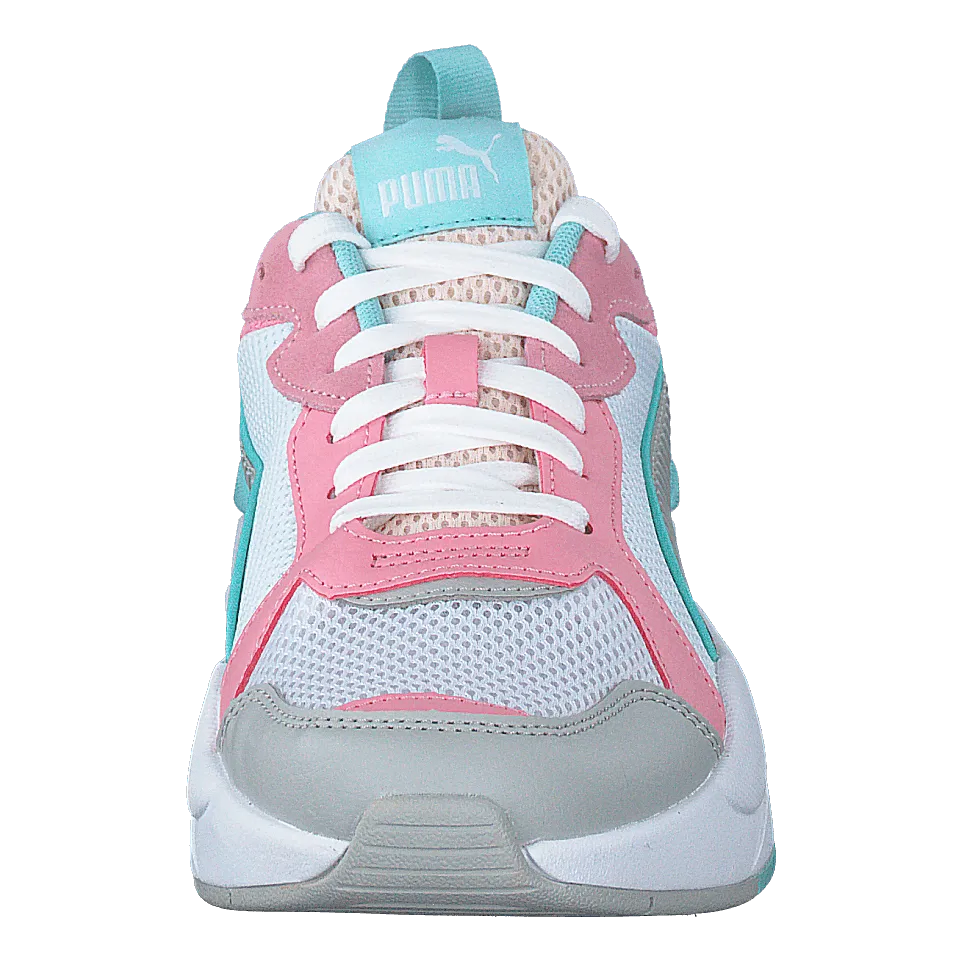 PUMA XRAY JR PUMA WHITEHIGH RISEPEONYGUL