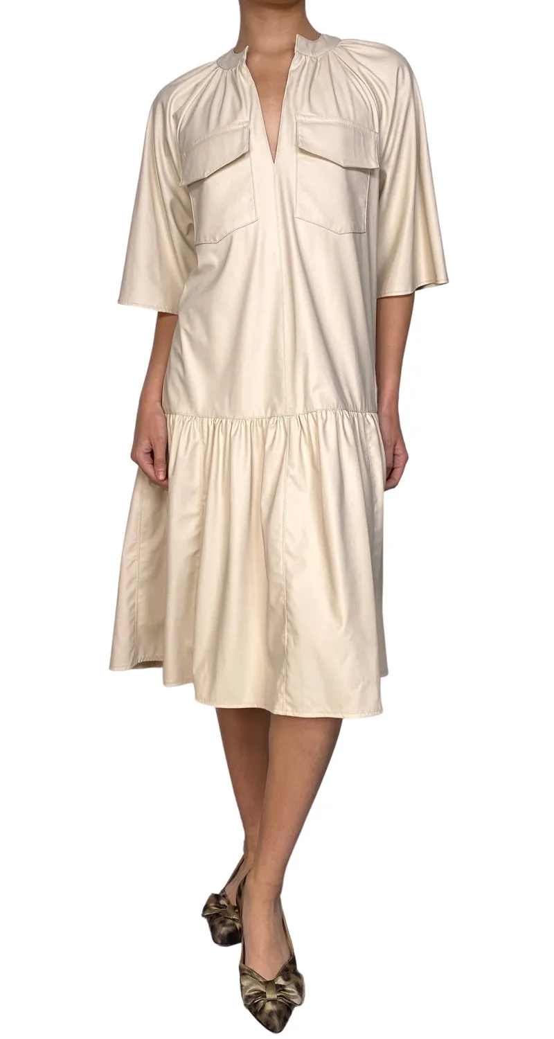 PURIFICACIÓN GARCÍA Vestido Cuero Vegano