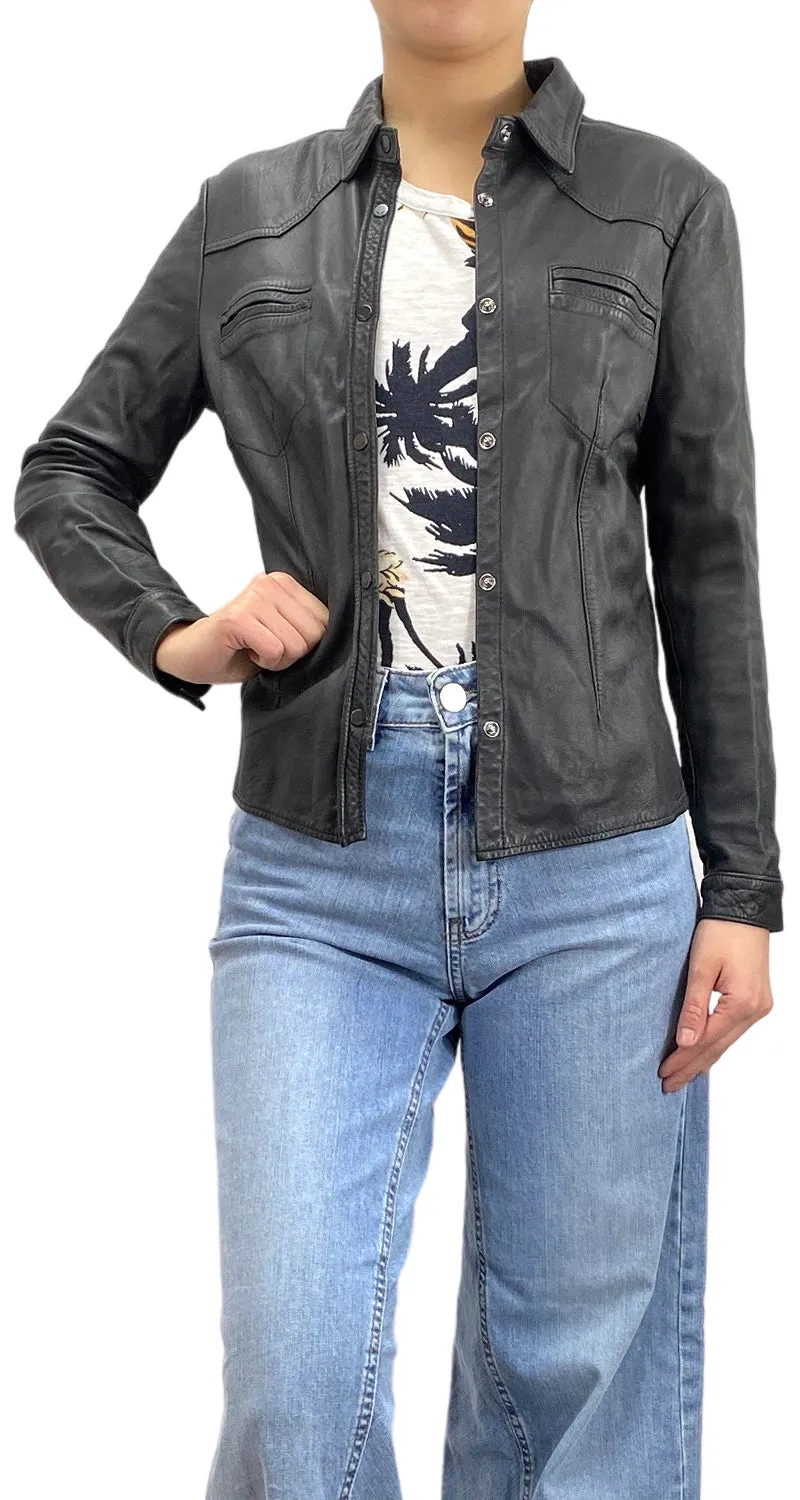 RAPSODIA Camisa Bellota Cuero