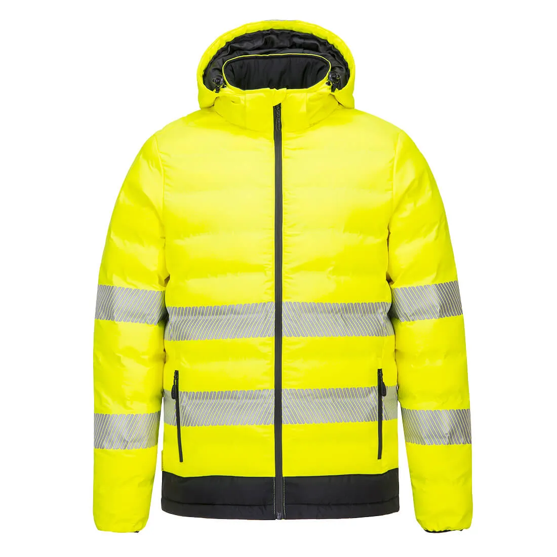 S548 – Chaqueta calefactada de alta visibilidad Ultrasonic Heated Tunnel Amarillo/Negro