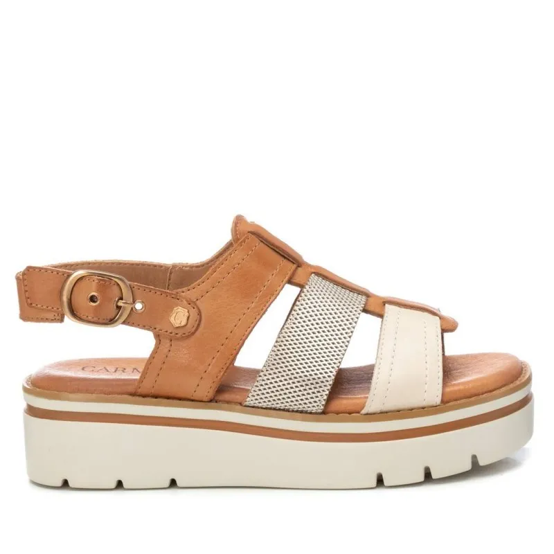 Sandalia de mujer CARMELA 161632 Camel