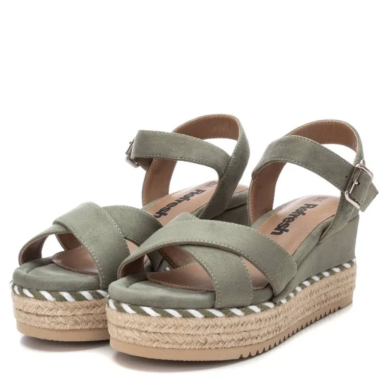 Sandalia de mujer REFRESH 170587 Kaki
