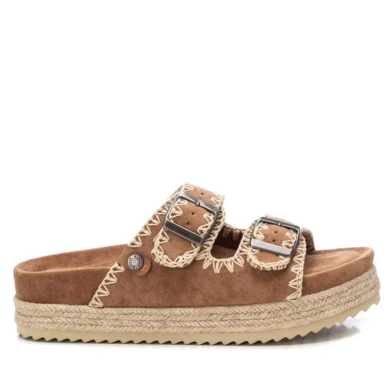 Sandalia de mujer REFRESH 171950 Camel