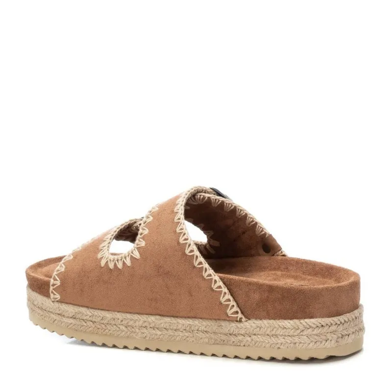 Sandalia de mujer REFRESH 171950 Camel