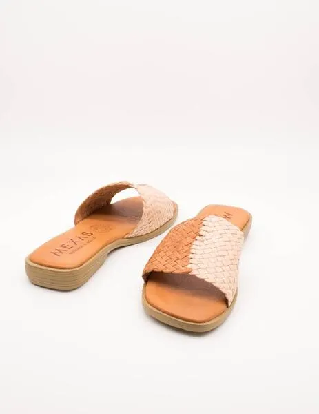 Sandalia Mexas Chapala Camel Natural de Mujer