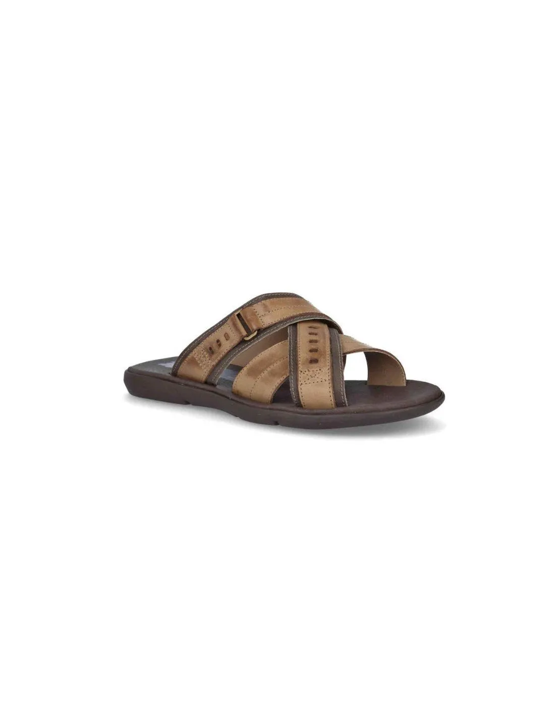 Sandalias caballero piel gel