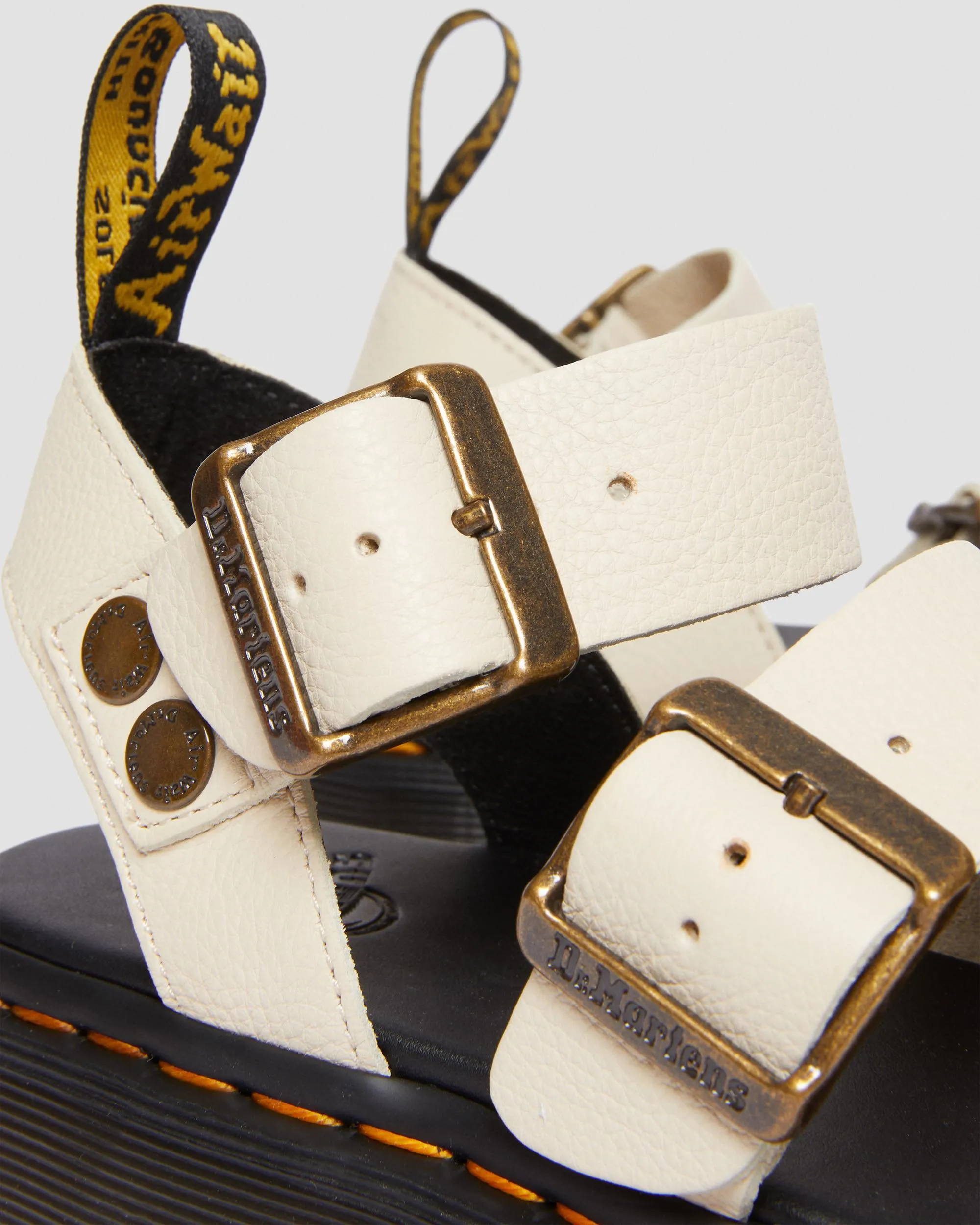 Sandalias con plataforma Gryphon Quad de piel
