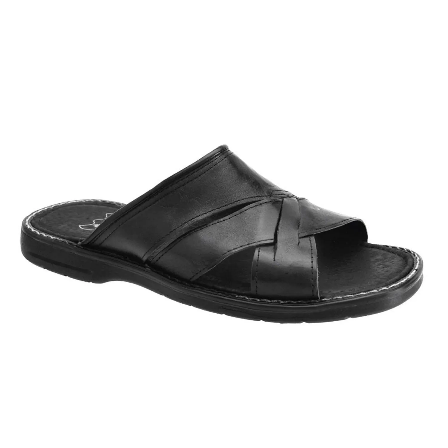 SANDALIAS DE CUERO ARTESANAL DE VESTIR IMP31107