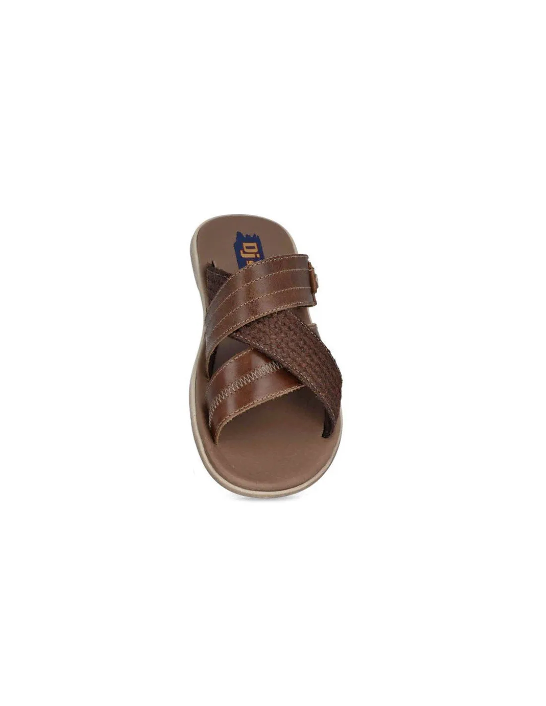 Sandalias Hombre Piel y Gel
