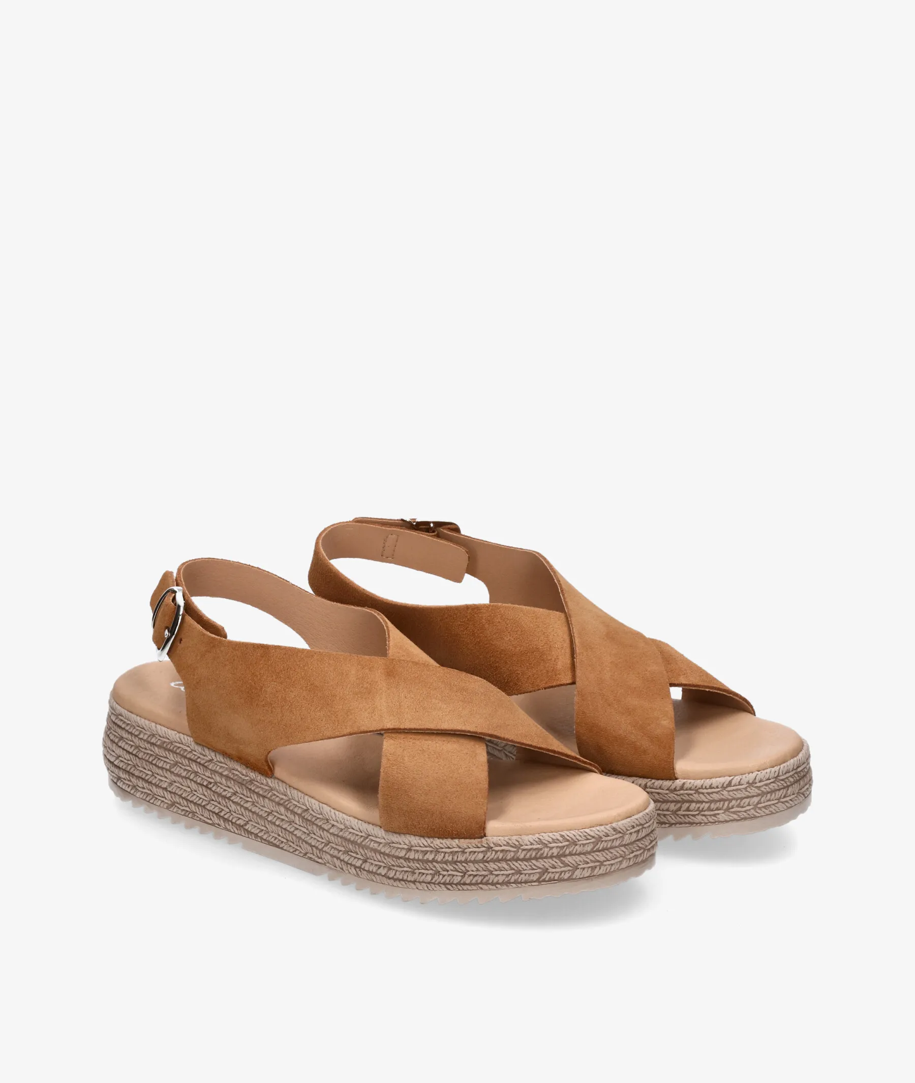Sandalias pabloochoa.shoes  883830 en serraje cuero