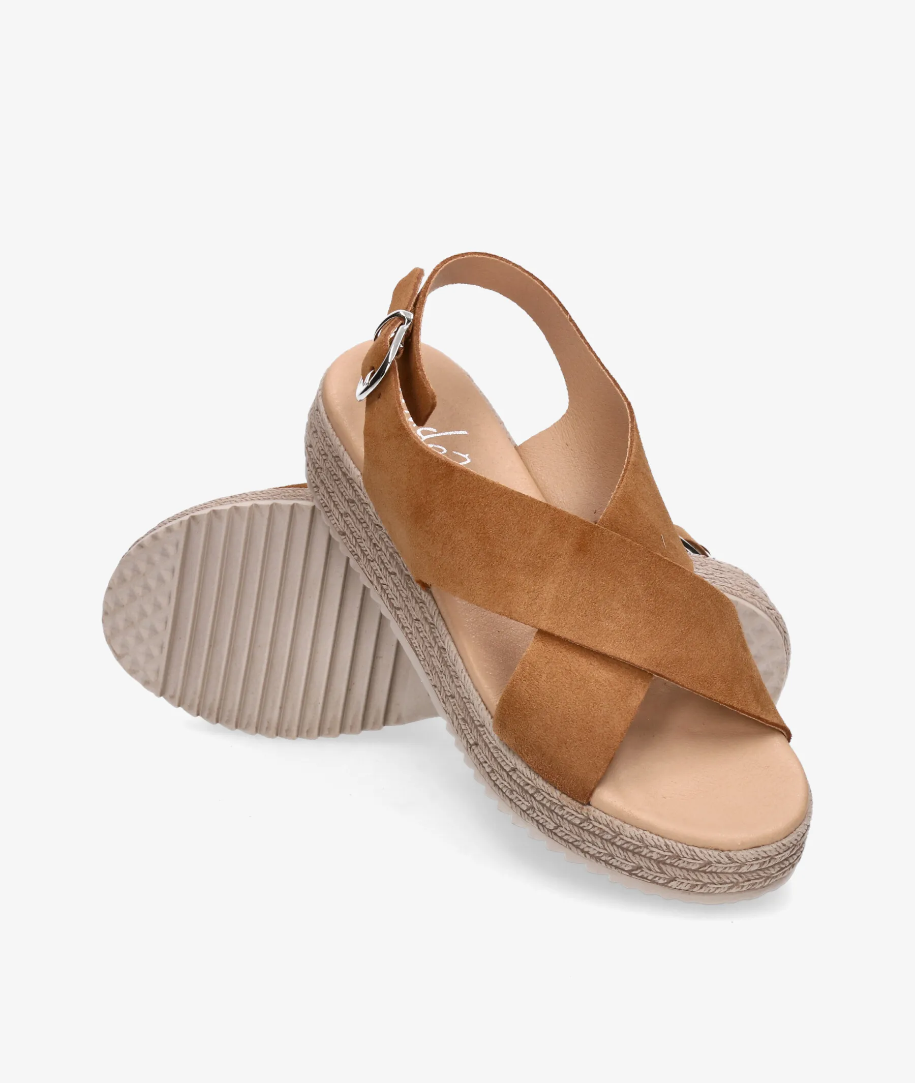 Sandalias pabloochoa.shoes  883830 en serraje cuero