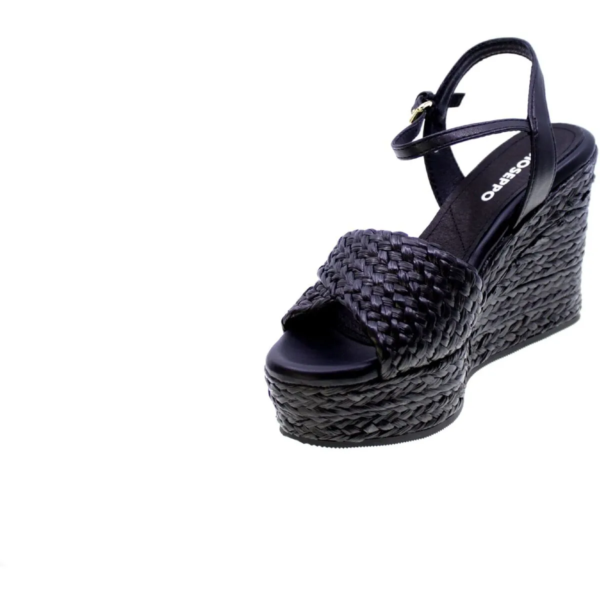 Sandalo Donna Nero Allkaj/71130