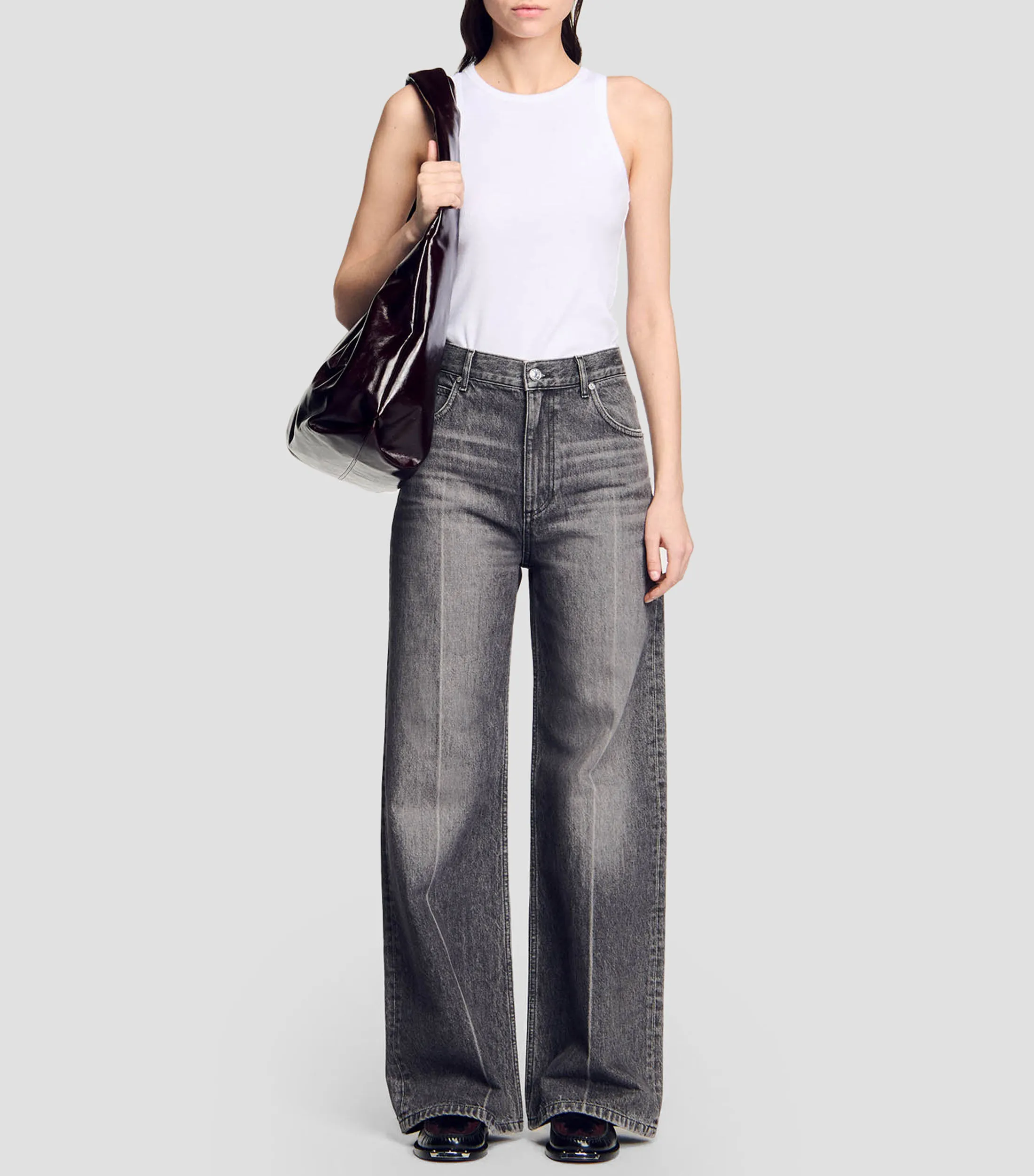 Sandro Jeans de corte boyfriend Mujer