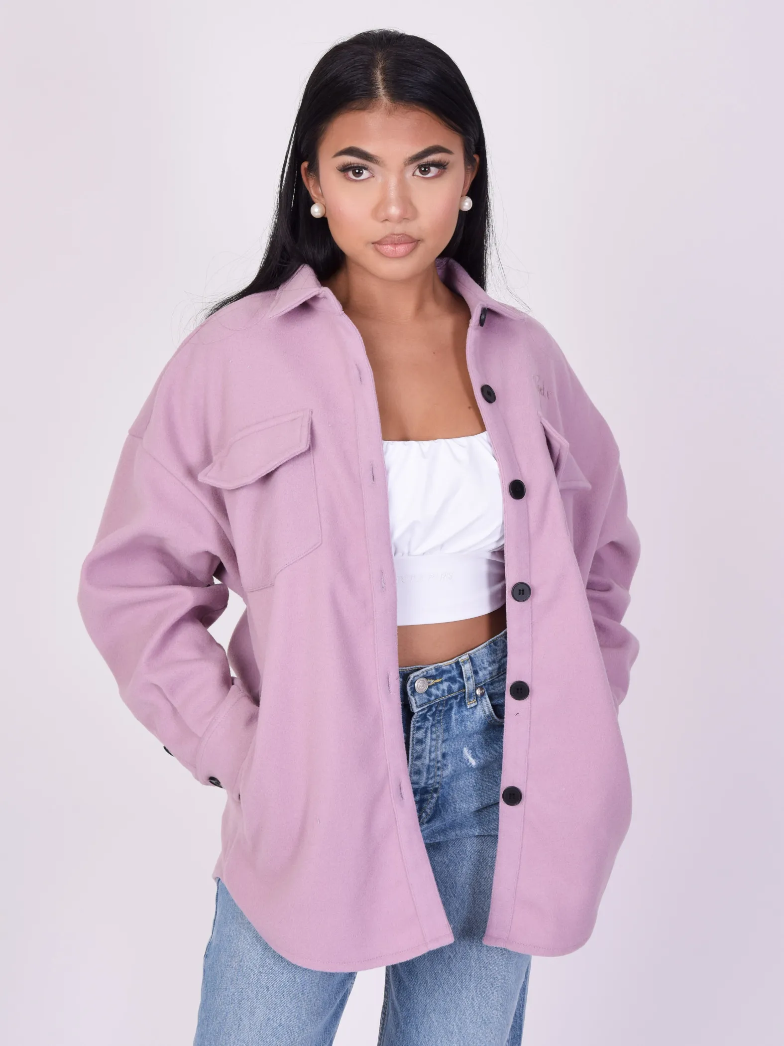 Sobrecamisa de mujer Essentials Project X Paris