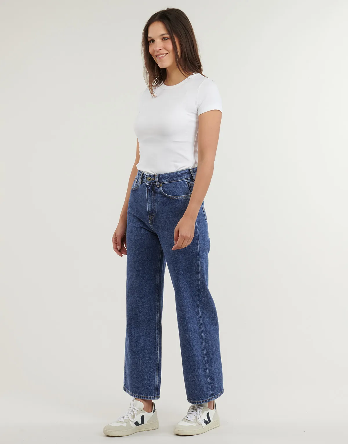 STRAIGHT JEANS UHW